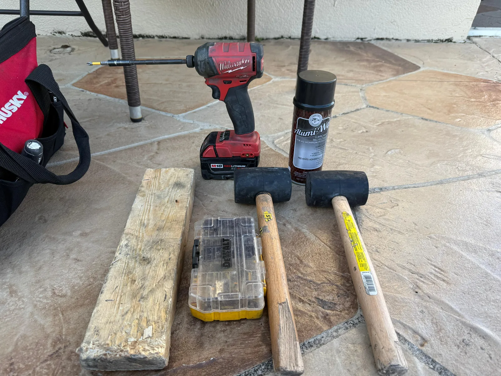 Door repair tools and hardware